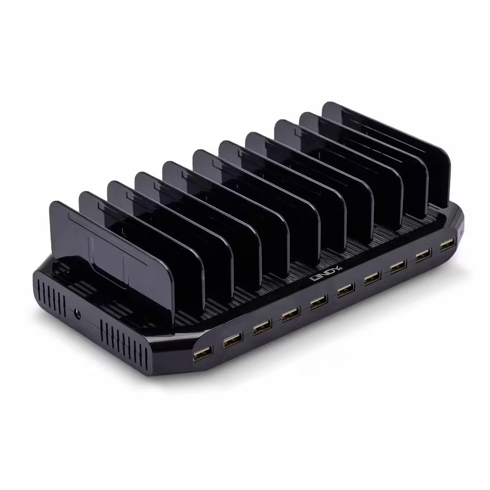 Lindy 96W 10 Port USB Charging Station Lindy 96W 10 Port USB Charging Station